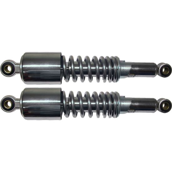 Picture of Shock Absorbers Chrome for 1995 Suzuki GN 125 R