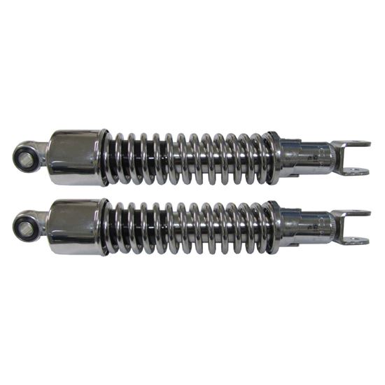 Picture of Shock Absorbers Chrome for 1972 Honda CB 125 K1