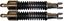 Picture of Shock Absorbers for 1985 Yamaha YB 100