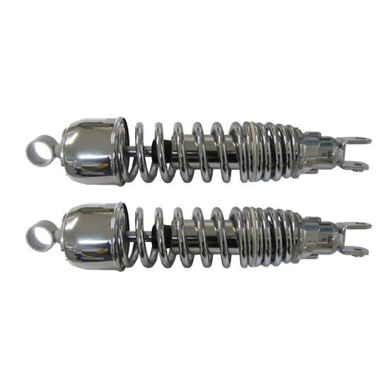 Picture of Shock Absorbers Chrome for 1975 Honda CB 400/4 F Four