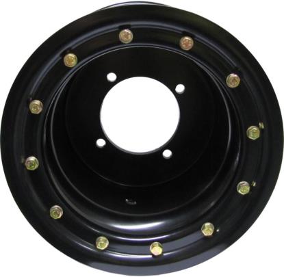 Picture of ATV Wheel Single Beadlock 9x8,3+5,4/110,10.5 Black