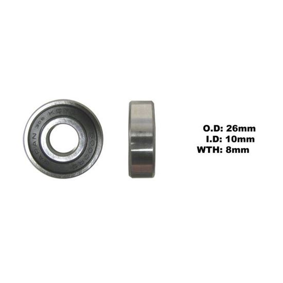 Picture of Wheel Bearing Rear R/H for 1996 Suzuki JR 50 T