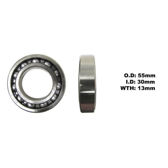 Picture of Crank Bearing L/H for 1998 Suzuki TR 50 SW Street Magic