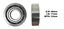 Picture of Bearing Koyo/JTEKT 7203B (ID 17mm x OD 40mm x W 12mm)