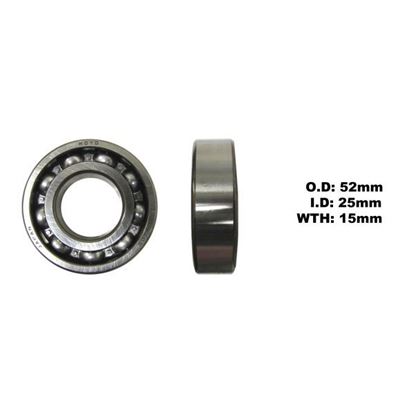 Picture of Crank Bearing Centre for 1979 Yamaha RD 125 DX (Cast Wheel)