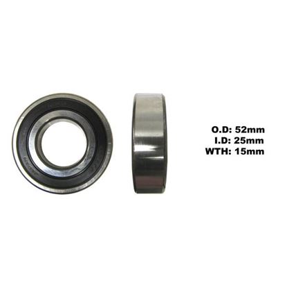Picture of Wheel Bearing Rear R/H for 2009 Kawasaki KAF 400 A9F (Mule 610 4x4)