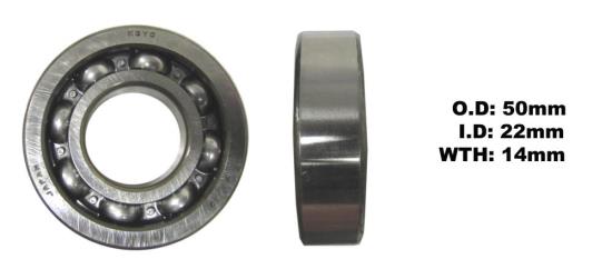 Picture of Bearing Koyo/JTEKT 62/22 Open C3 (ID 22mm x OD 50mm x W 14mm)