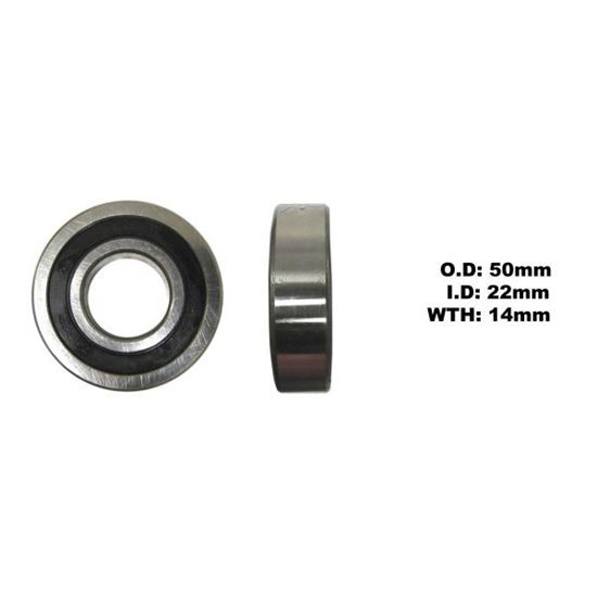 Picture of Wheel Bearing Rear L/H for 2002 Yamaha WR 426 FP (4T) (5NG6)