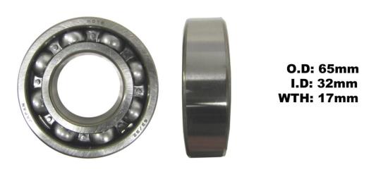 Picture of Bearing Koyo/JTEKT 62/32 (ID 32mm x OD 65mm x W 17mm)