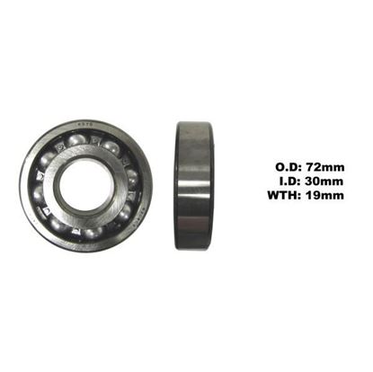 Picture of Crank Bearing L/H for 1973 Suzuki TS 250 K (P.E.I Model)