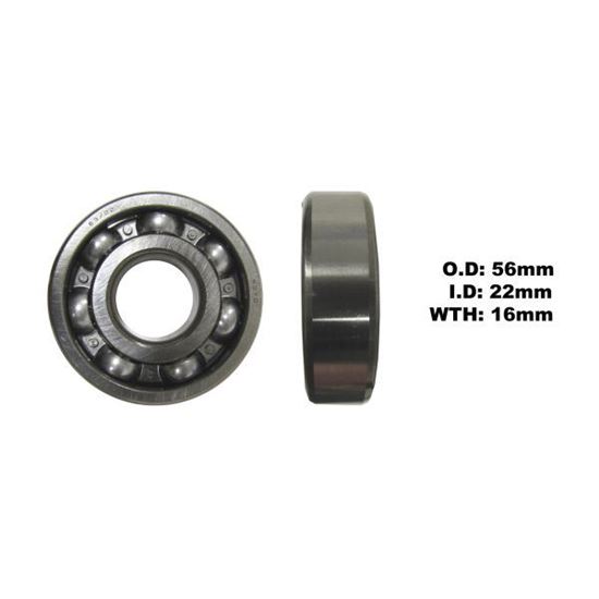 Picture of Crank Bearing L/H for 1975 Honda XR 75 K1