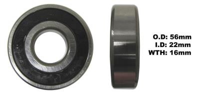 Picture of Bearing Koyo/JTEKT 63/22 DDU 2RS C3 (ID 22mm x OD 56mm x W 16mm)