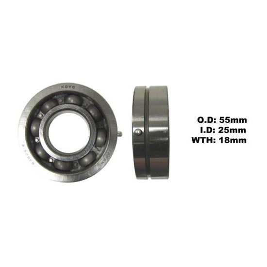 Picture of Crank Bearing L/H for 1984 Yamaha RD 500 LC (1GE)