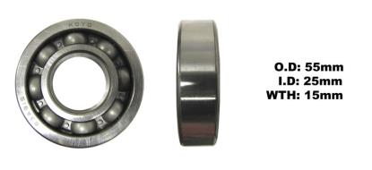 Picture of Bearing Koyo/JTEKT TZR125 L/H (ID 25mm x OD 55mm x W 15mm)