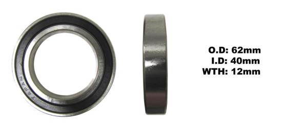 Picture of Wheel Bearing Rear R/H for 2008 Yamaha YFZ 450 X (Quad) (5D3D)