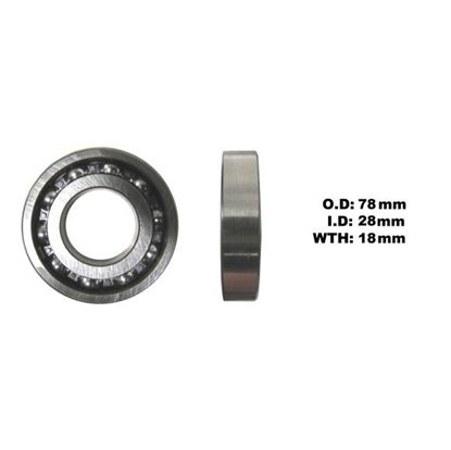Picture of Crank Bearing R/H for 2008 Honda CG 125 ES8