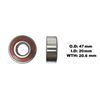 Picture of Bearing NTN Bearings C3 63204 2RS LLU (ID 20mm x OD 47mm x W 20.6mm)