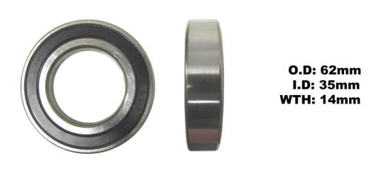 Picture of Bearing SNR 6007EEU(I.D 35mm x O.D 62mm x W 14mm)