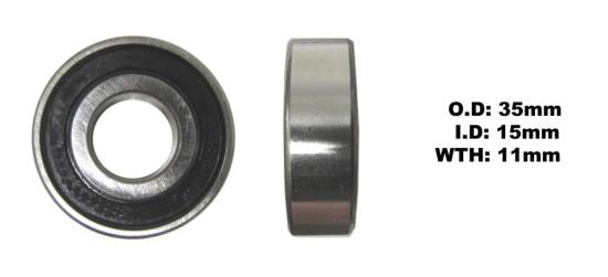 Picture of Bearing SNR 6202EEU(I.D 15mm x O.D 35mm x W 11mm)