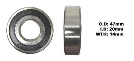 Picture of Bearing SNR 6204EEU(I.D 20mm x O.D 47mm x W 14mm)