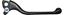 Picture of Front Brake Lever Black Disc Brake Fits Derbi Variant, Fenix