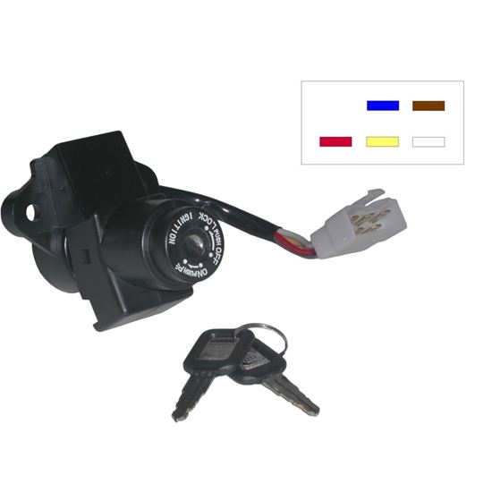 Picture of Ignition Switch for 1978 Kawasaki (K)Z 400 A2 Deluxe (D4 Carbs)