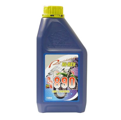 Picture of Hi-Rev 890 2T 100% synthetic low smoke two stroke oil