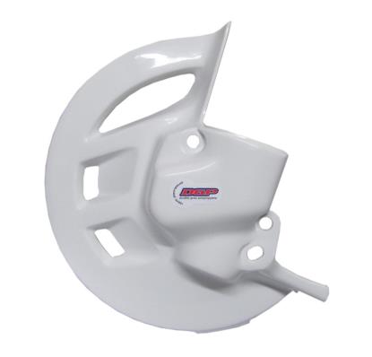 Picture of Front Disc Cover White Honda CR125, CR250 95-07, CRF450R 02-08