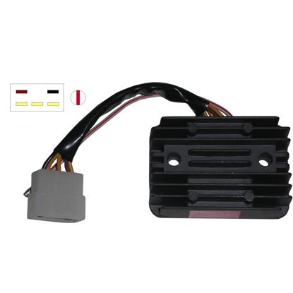 Picture of Regulator/Rectifier for 1980 Kawasaki (K)Z 1000 H1