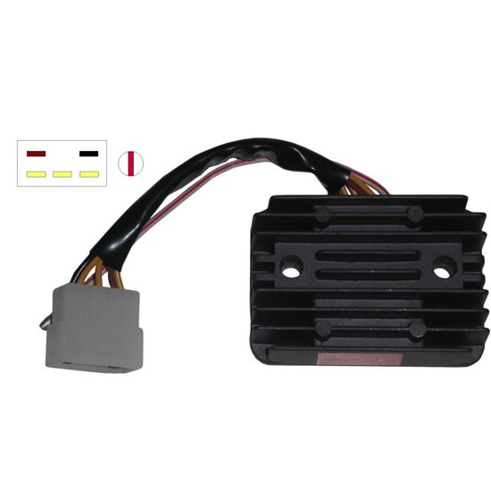 Picture of Regulator/Rectifier for 1978 Kawasaki (K)Z 1000 A2A