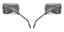 Picture of Mirrors 10mm Chrome Round Left & Right Early Honda Style