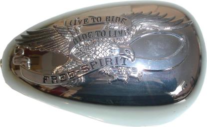 Picture of Air Filter Cover XV535 with Eagle Embossed
