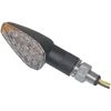 Picture of Complete Indicator LED Tips Black Short Stem with Clear Lens E-Marked