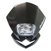 Picture of Headlight EMX Black (E-Marked)