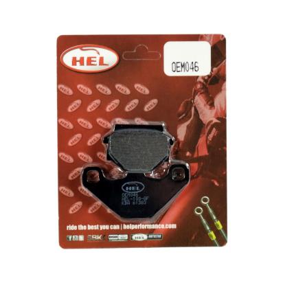 Picture of Hel Brake Pad OEM046, AD005, FA67, FA372 for Sports, Touring, Commuting