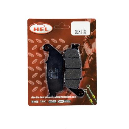 Picture of Hel Brake Pad OEM118 AD022 FA142 FA226 for Sports, Touring, Commuting