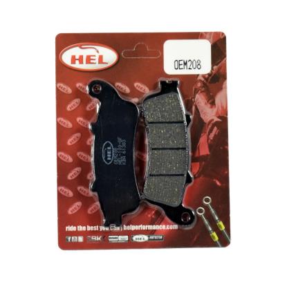 Picture of Hel Brake Pad OEM208 AD178 FA261 for Sports, Touring, Commuting