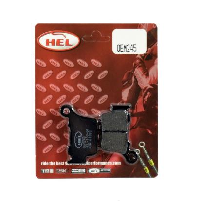 Picture of Hel Brake Pad OEM245 AD191 FA368 for Sports, Touring, Commuting