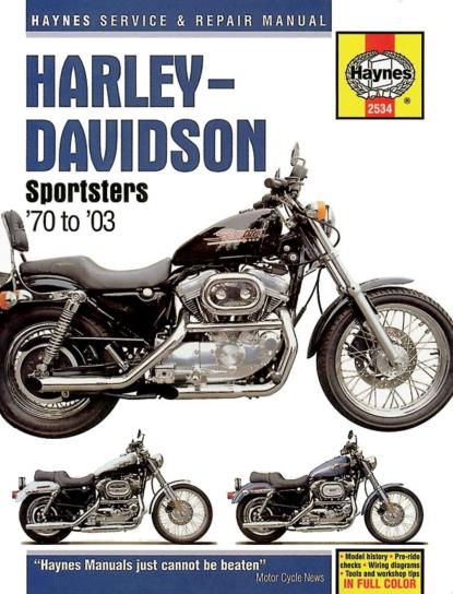 Picture of Manual Haynes for 2010 H/Davidson XL 1200 X Sportster Fourty-Eight