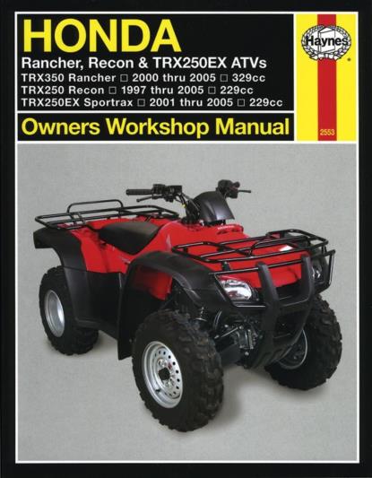 Picture of Manual Haynes for 2009 Honda TRX 250 TE9 Fourtrax