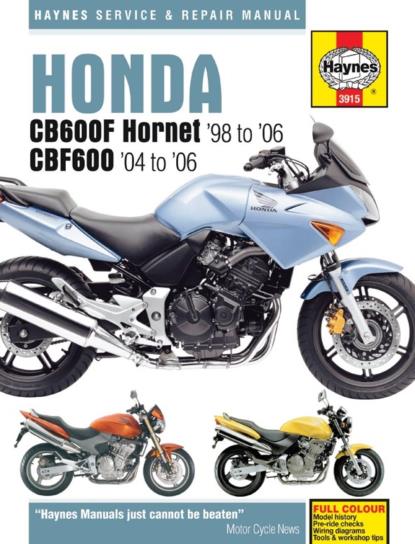 Picture of Manual Haynes for 2006 Honda CBF 600 NA6