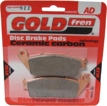 Picture of Goldfren AD022, VD156, FA142, FA226, FDB521, SBS627 Disc Pads (Pair)