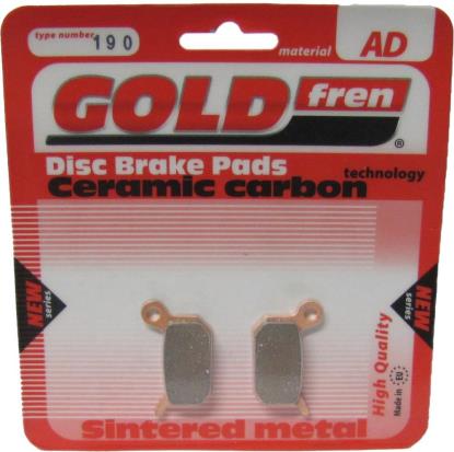 Picture of Goldfren AD190, FA325R, SBS794, FDB2183, DP923, VD991 Disc Pads (Pair)