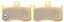 Picture of Goldfren AD207, FA347, VD443, SBS782, FDB2158, DP922 Disc Pads (Pair)