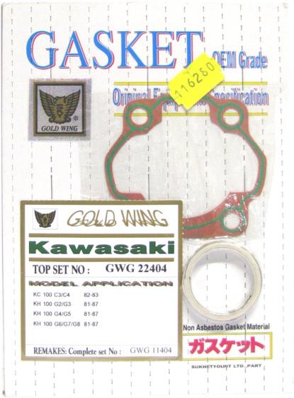 Picture of Gasket Set Top End for 1990 Kawasaki KE 100 B9