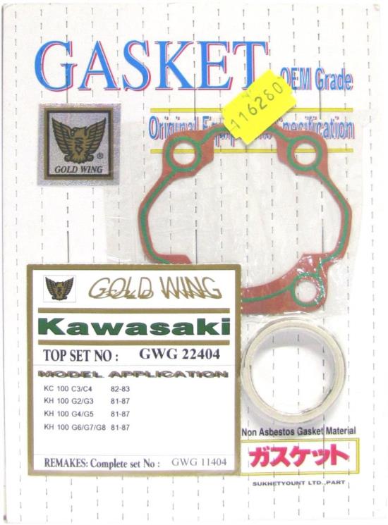 Picture of Gasket Set Top End for 1981 Kawasaki KM 100 A7
