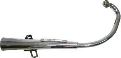 Picture of Exhaust Complete for 1983 Yamaha SR 125 SE (Front & Rear Drum)