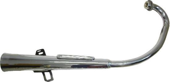 Picture of Exhaust Complete for 1985 Yamaha SR 125 SE (Front & Rear Drum)