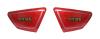 Picture of Side Panels Suzuki GN125 Red (Pair)