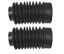 Picture of Fork Gaitors British Black 160mm Long Top 42mm Bottom 62mm (Pair)